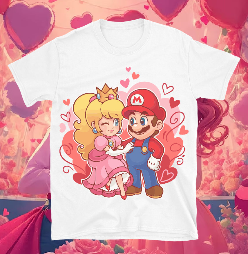 Camisa Estampada Mario Bross