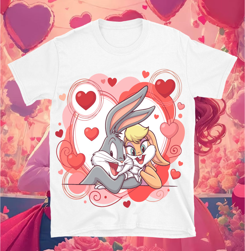 Camisa Enamorados Looney Tunes