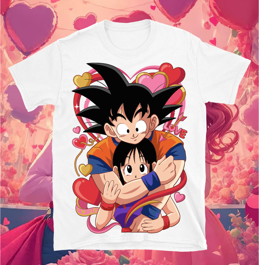 Camisa Enamorados Dragon Ball Z