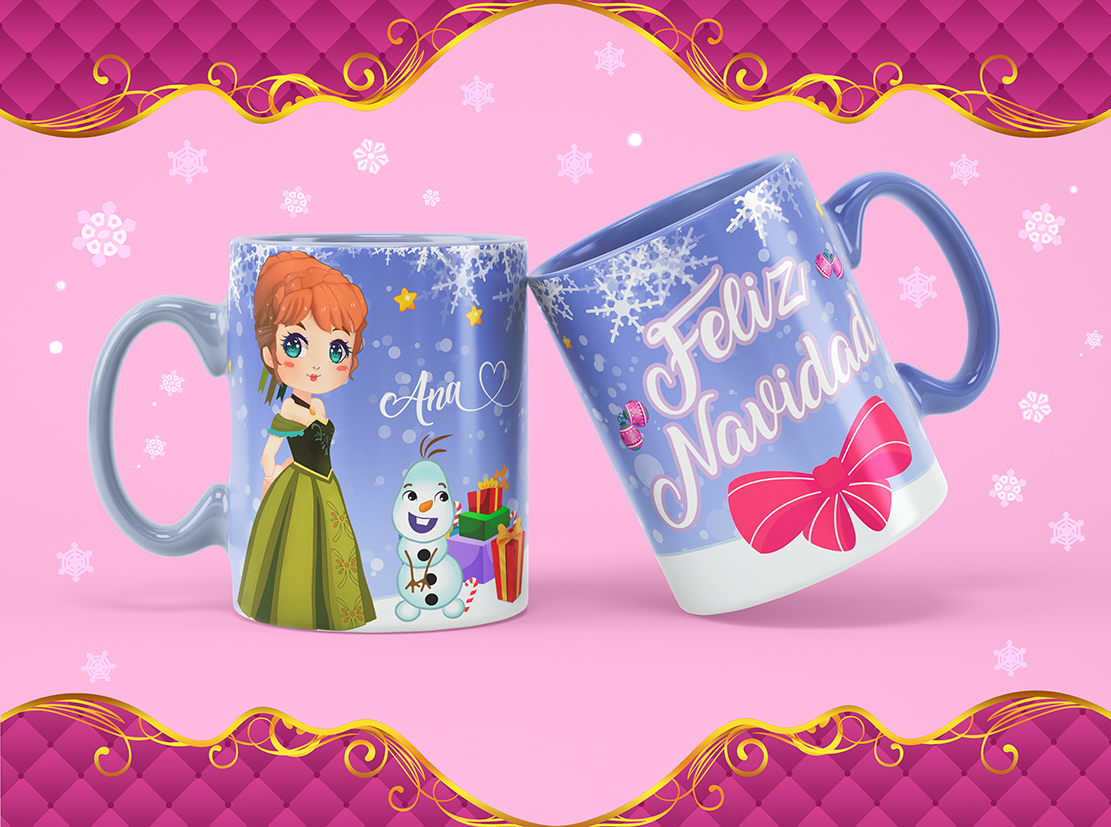πβ¨ Christmas Princess Mugs β¨π