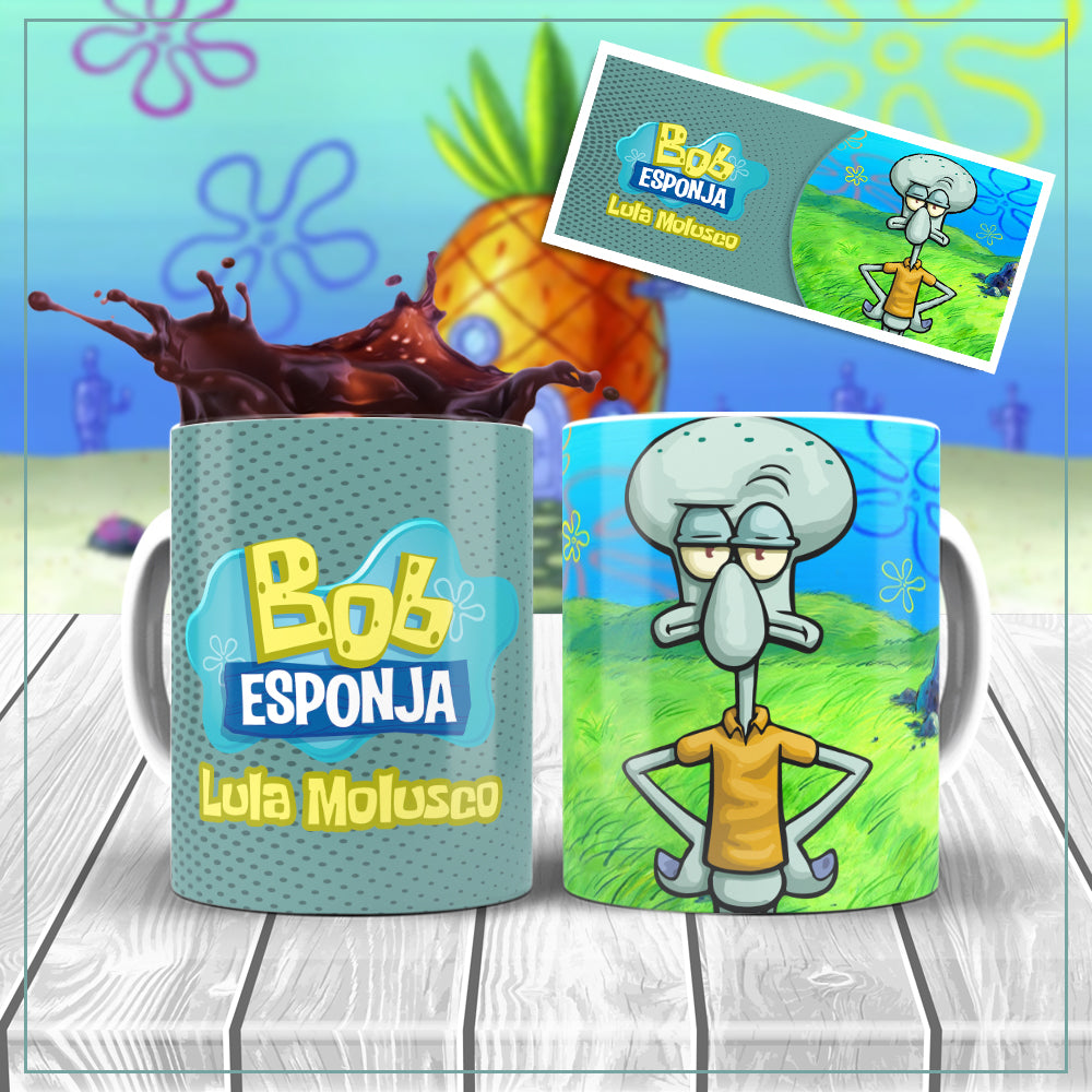 Customizable SpongeBob Mug | Ceramic | Mundo Mágico