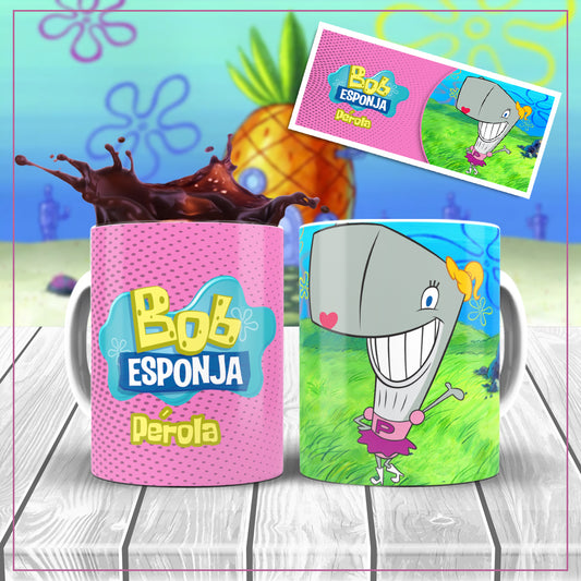 Taza Personalizada de Bob Esponja | Cerámica | Mundo Mágico