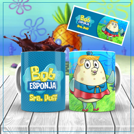 Taza Personalizada de Bob Esponja | Cerámica | Mundo Mágico