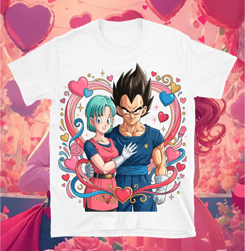 Camisa Enamorados Dragon Ball Z
