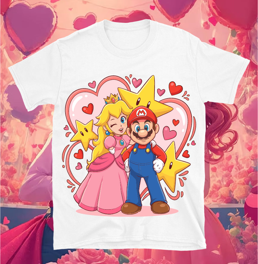 Camisa Estampada Mario Bross